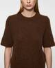 Dagmar Top Brushed Alpaca Brun XS
