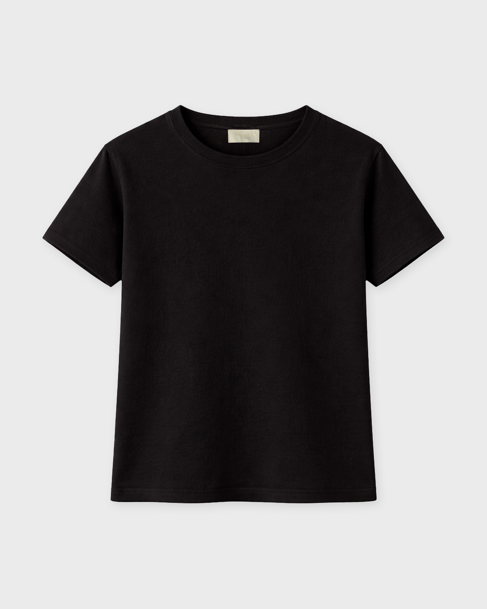 Wakakuu Icons Women's Black T-Shirt Elsy Cotton Xs