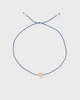 CBYC Bracelet Gold Heart Tiny Denim ONESIZE