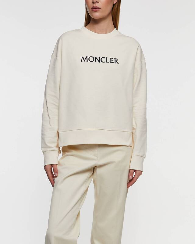 Moncler Sweatshirt Moncler Logo Cotton Vit M