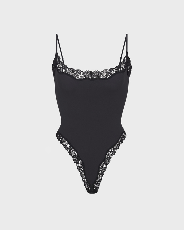 Skims Body Fits Everybody Lace Cami Onyx XXS