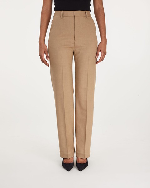 Trousers Clara Flannel  Sand 1