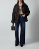 Acne Studios Jacket Waxed Canvas Blouson Dark Brown 40