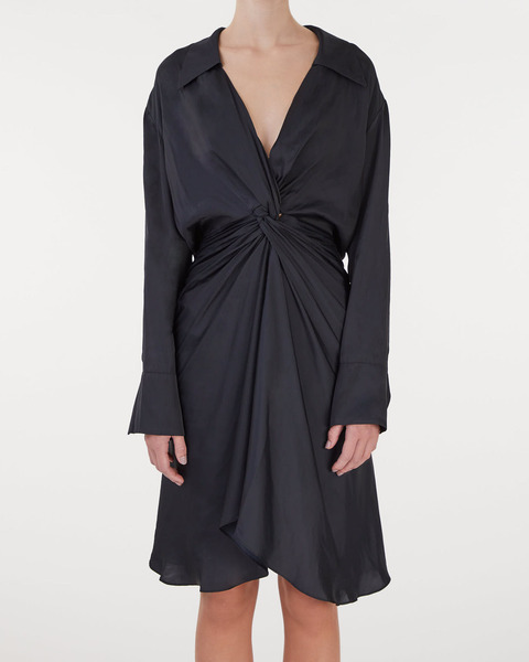 Dress Rozo Satin Svart 1