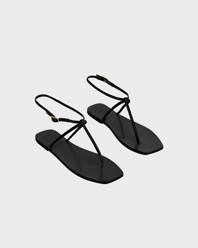ATP Atelier Sandals Alassio Black Nappa Black EUR 39