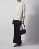 Wakakuu Icons Sweater Cashmere Wool Turtleneck Pearl XS
