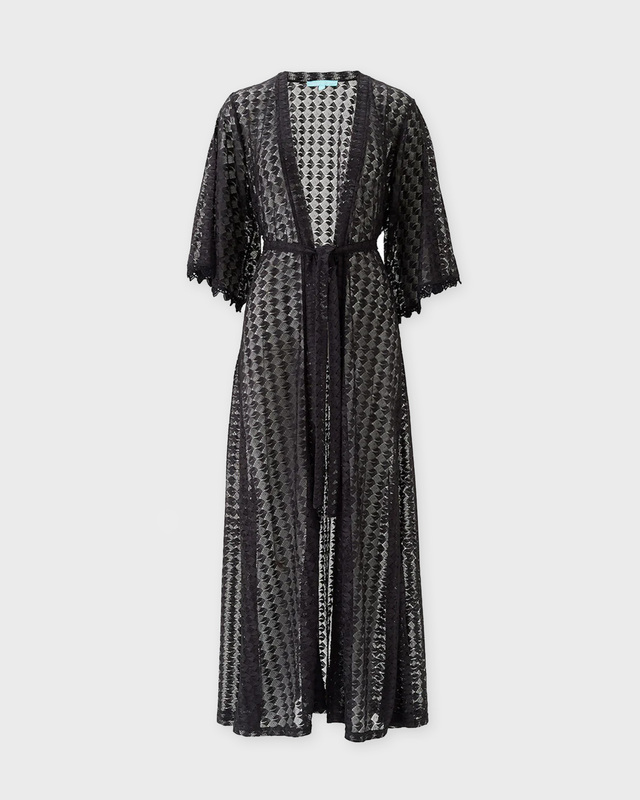 Melissa Odabash Kaftan Tali  Black S