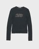 Acne Studios T-shirt Long Sleeve Layered Black XS