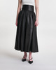 By Malene Birger Skirt Mivilo Leather Black 38