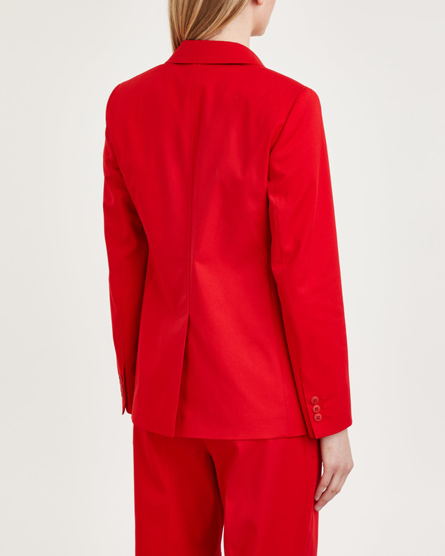 Max Mara Studio Kavaj Vischio Röd IT 36 (EUR 32)