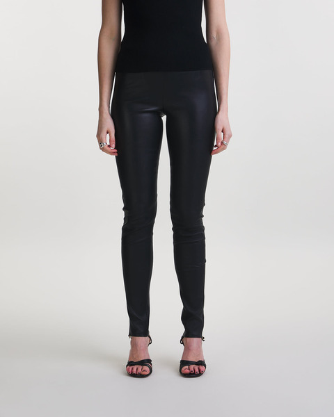 Leather Trousers Roche Black 2