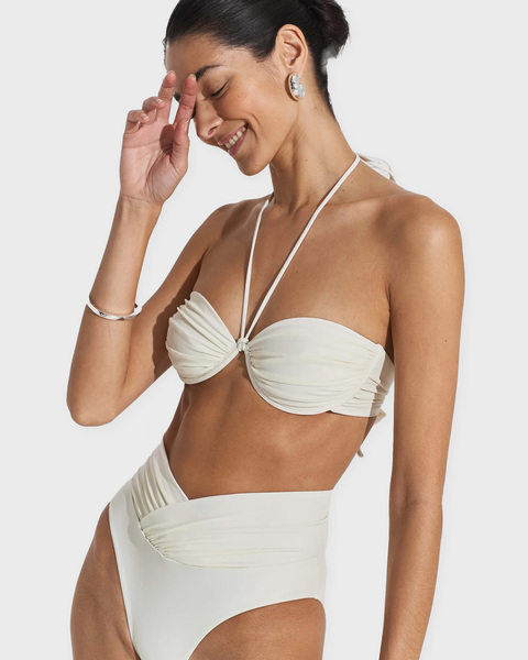 Bikinitopp Billow Vit 2