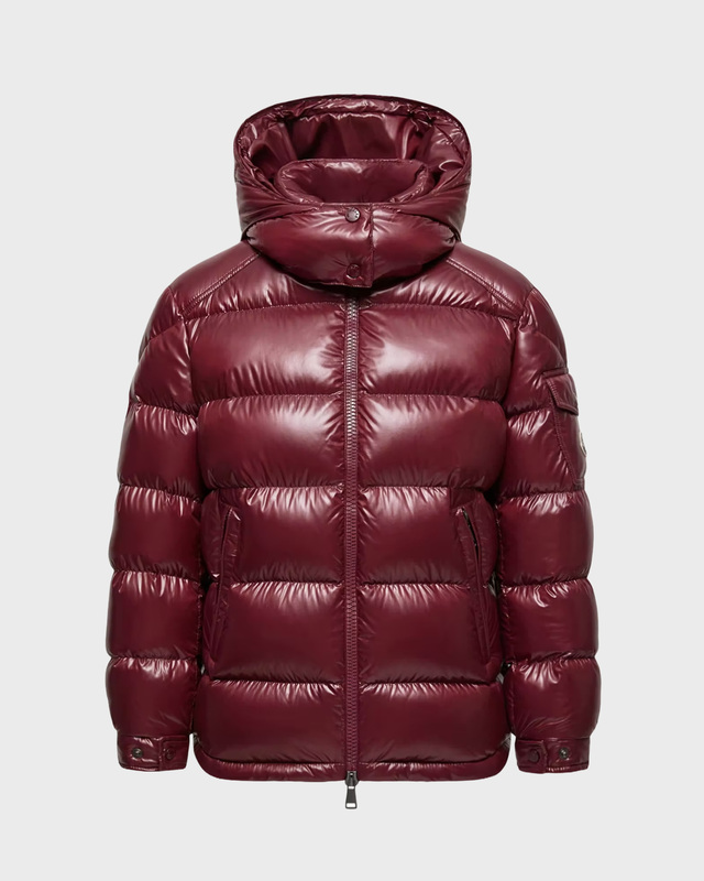 Moncler Dunjakke Maire Mørkerød MONCLER4 (L)