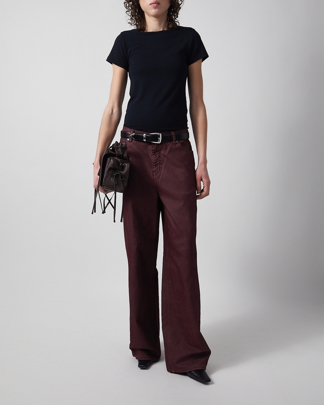 Golden Goose Deluxe Brand Jeans Journey Melody Boyfriend Vinröd 25