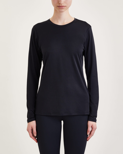 Topp Long Sleeve Core Run Svart 1