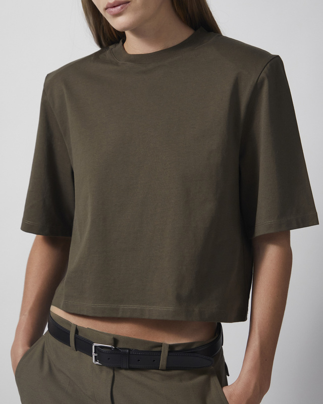 Wakakuu Icons T-shirt Padded Shoulder Mörkgrön XL