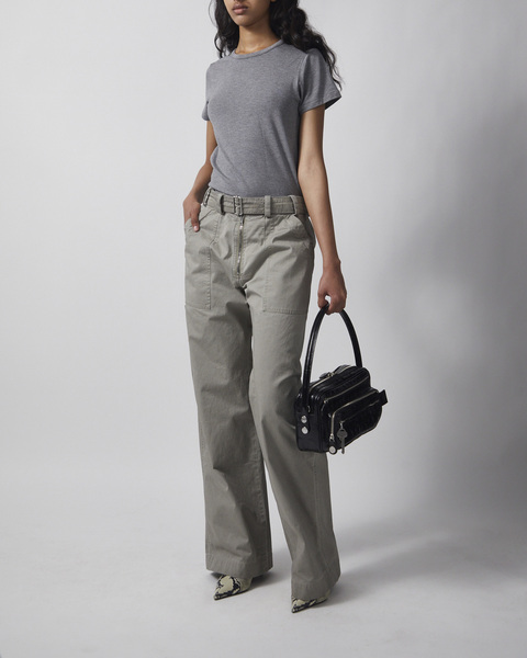 Byxor Twill Belt Clay 2