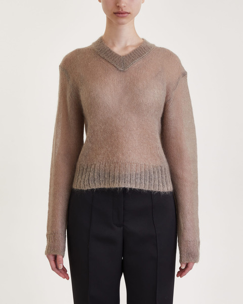 Tröja FN-WN-KNIT000522 Taupe 2