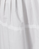 Max Mara Studio Nederdel Long Cotton Poplin White IT 44 (EUR M-L)