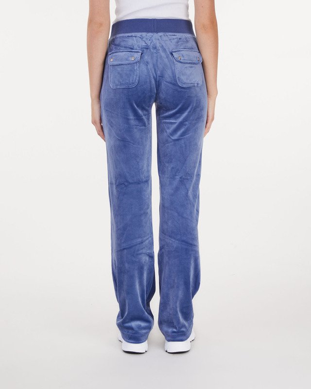 Juicy Couture Byxor Del Ray Classic Velour  Grå/blå XXS