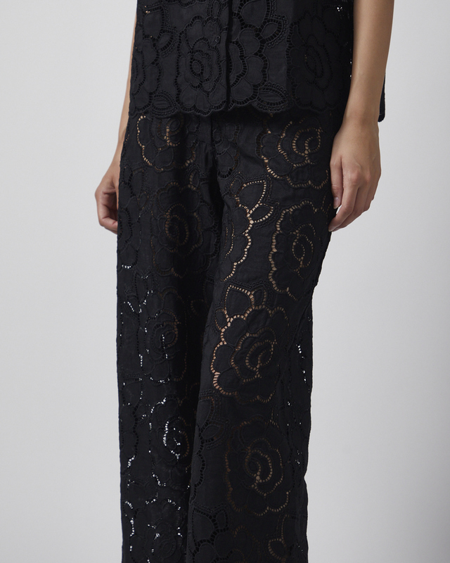 Malina Bukser Stacey Wide Lace Black 36