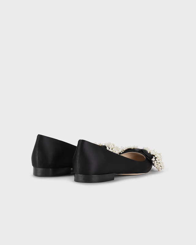 Custommade Flats Annabella Pearl Svart EUR 37