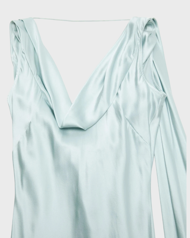 Acne Studios Dress Silk Tunic Light blue 38