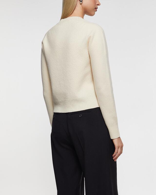Jil Sander Sweater Lightweight Crew-Neck Natural 36