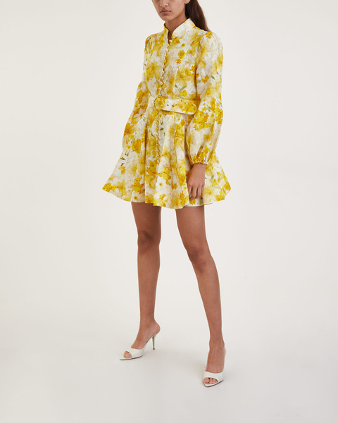 Dress Wonderland Buttoned Mini Gul 2