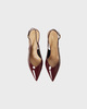 sania d'mina Klackskor Elena Patent Bordeaux Bordeaux EUR 40