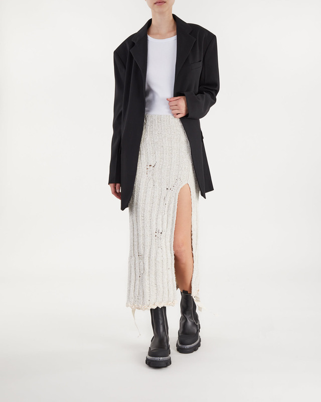 Acne Studios FN-WN-SKIR000476 Ecru XS