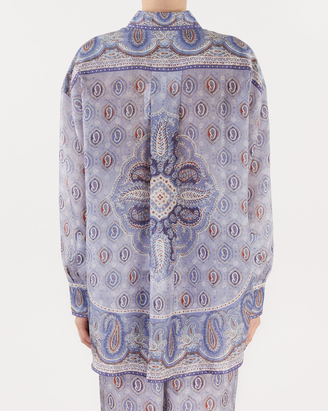 Zimmermann Vitali Blouse  Blå 2 (M-L)