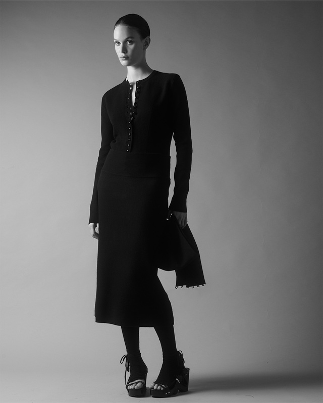 LEONI Kofta Rooni Shawl  Svart 42