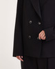 Teurn Studios Kavaj Double Breasted Jacket Svart 42