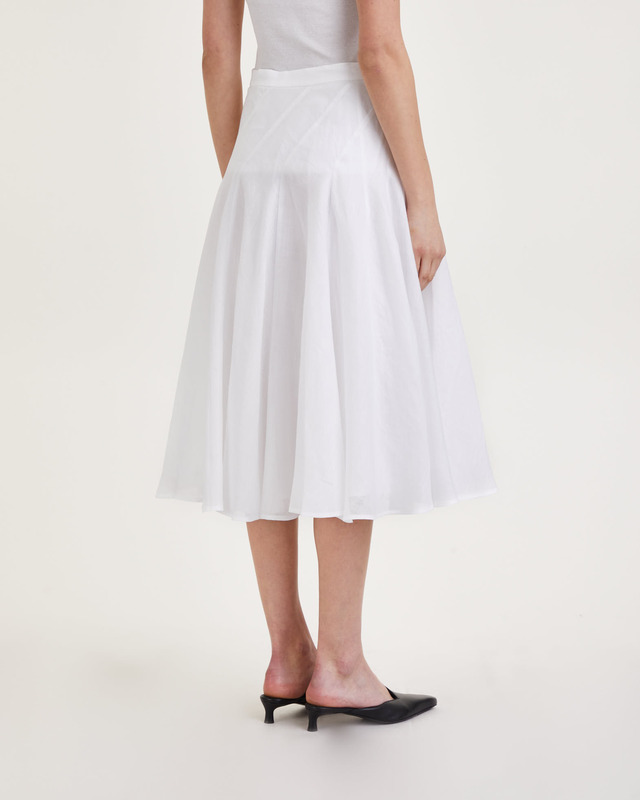 Max Mara Studio Skirt Alias  White IT 48 (EUR 44)