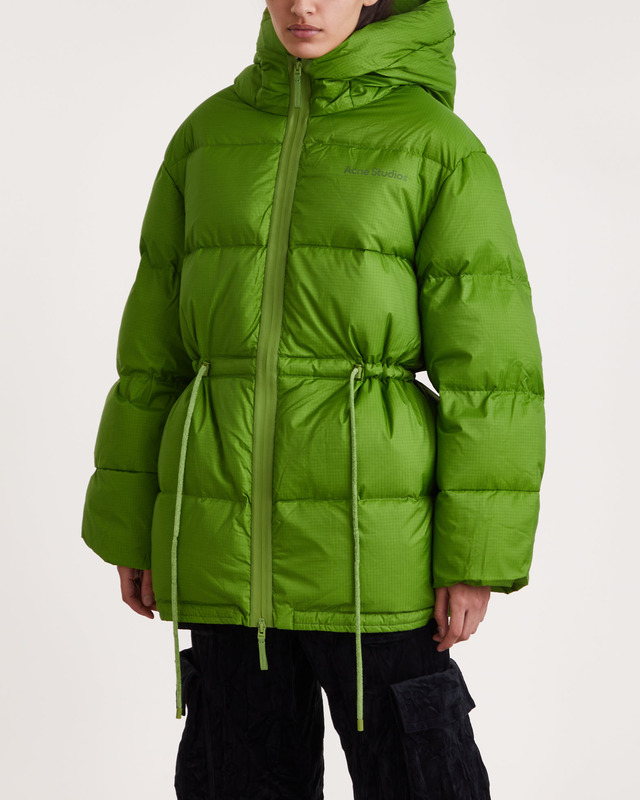 STUDIO TOMBOY hooded padded jacket - Green