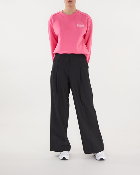 Drop Shoulder Sweatshirt Milk/iris  2