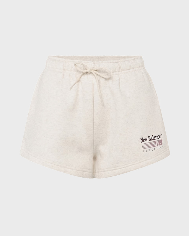 New Balance Shorts Trackside French Terry Beige M