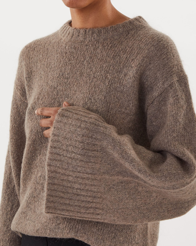 By Malene Birger Tröja Cierra Grå XS