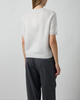 Soft Goat Trøje Brushed short sleeve Light gray XS
