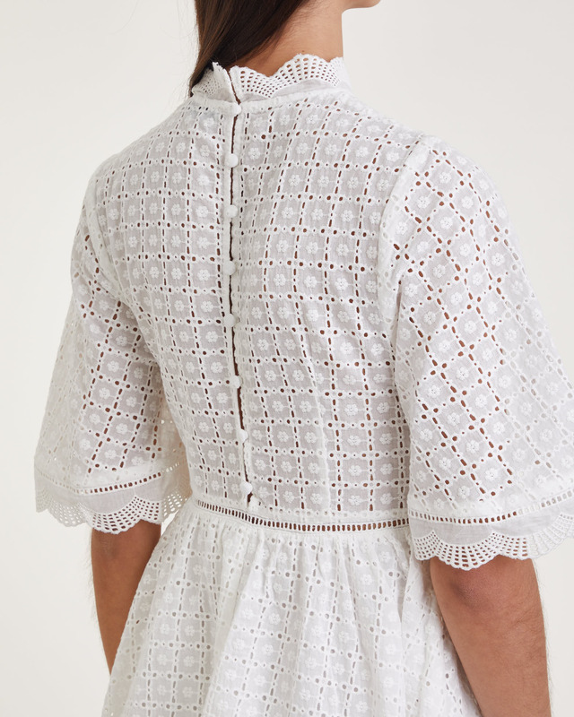 Malina Dress Claire White L