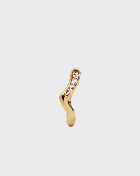 Earring Yasmin 8 Huggie Guld 1