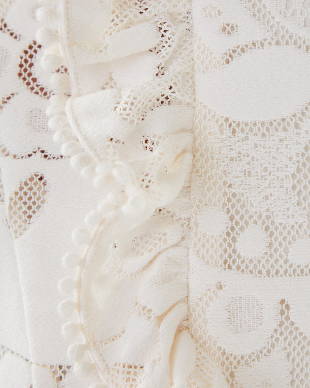 Zimmermann Klänning Tiggy Lace Ivory 1 (S-M)