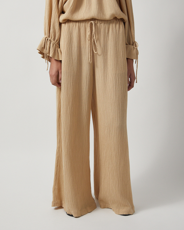 By Malene Birger Pants Pisca Weave Sand 40