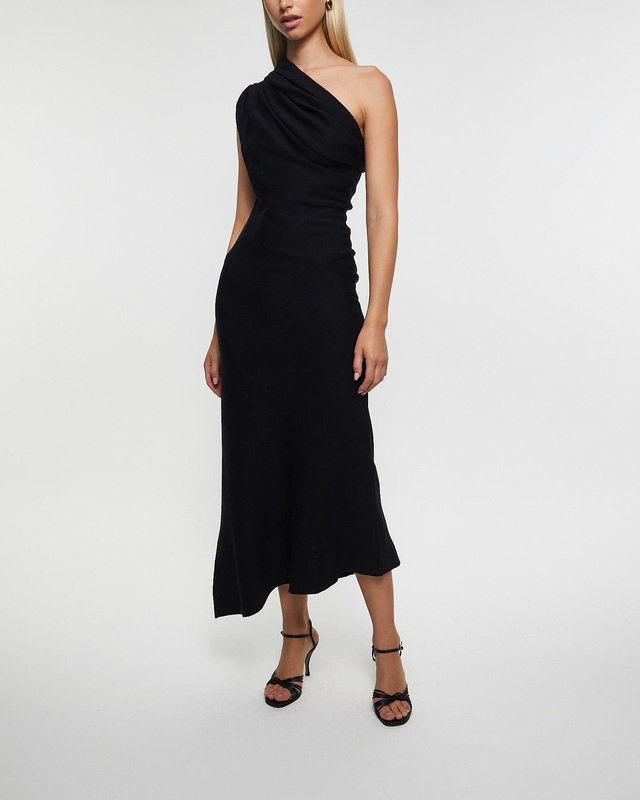 KHAITE Dress Coast Black S