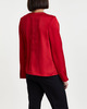 Malina Blouse Evie Pleated Red M