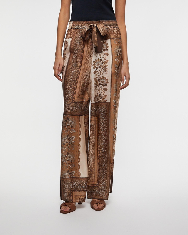 Zimmermann Byxor Lucky Relaxed Chocolate 2 (M-L)
