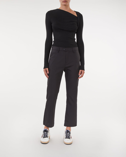 Trousers Alice Cropped Flare  Svart 2
