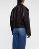 Acne Studios Jacket Biker Leather Mörkbrun 38