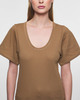 By Malene Birger T-shirt Lunai Ljusbrun M